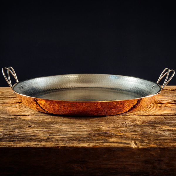 Alicante Copper Paella Pan 12.5″