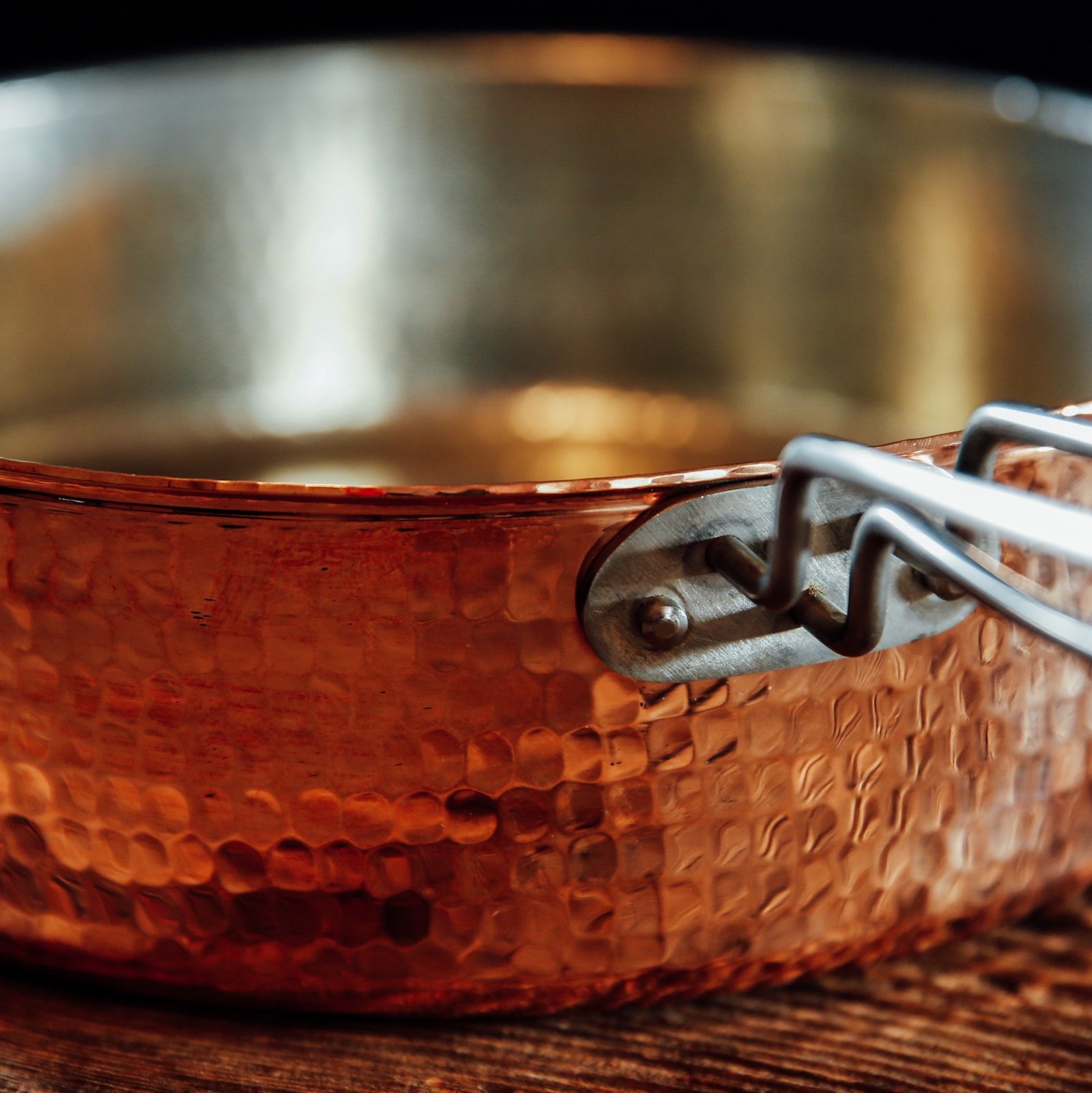 Copper Saute Pan With Lid, 3 quart - Image 3